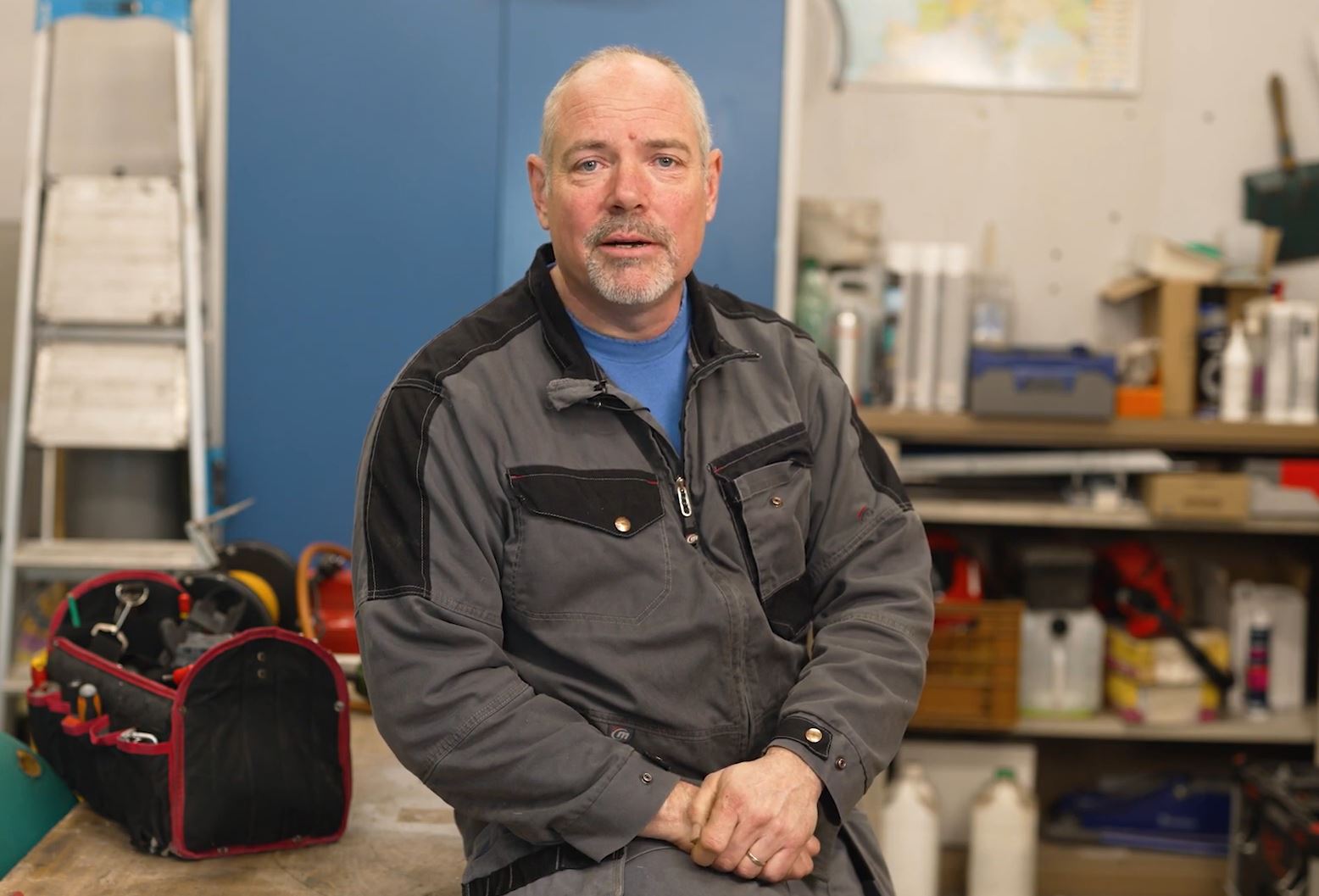 Laurent, agent de maintenance au sein d'un établissement et service d'aide par le travail